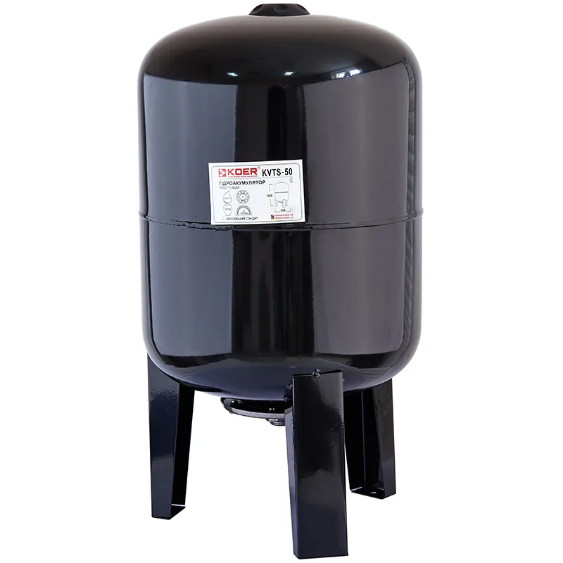 Гідроакумулятор вертикальний KOER KVTS 50 л 1" KB0013 (232182)
