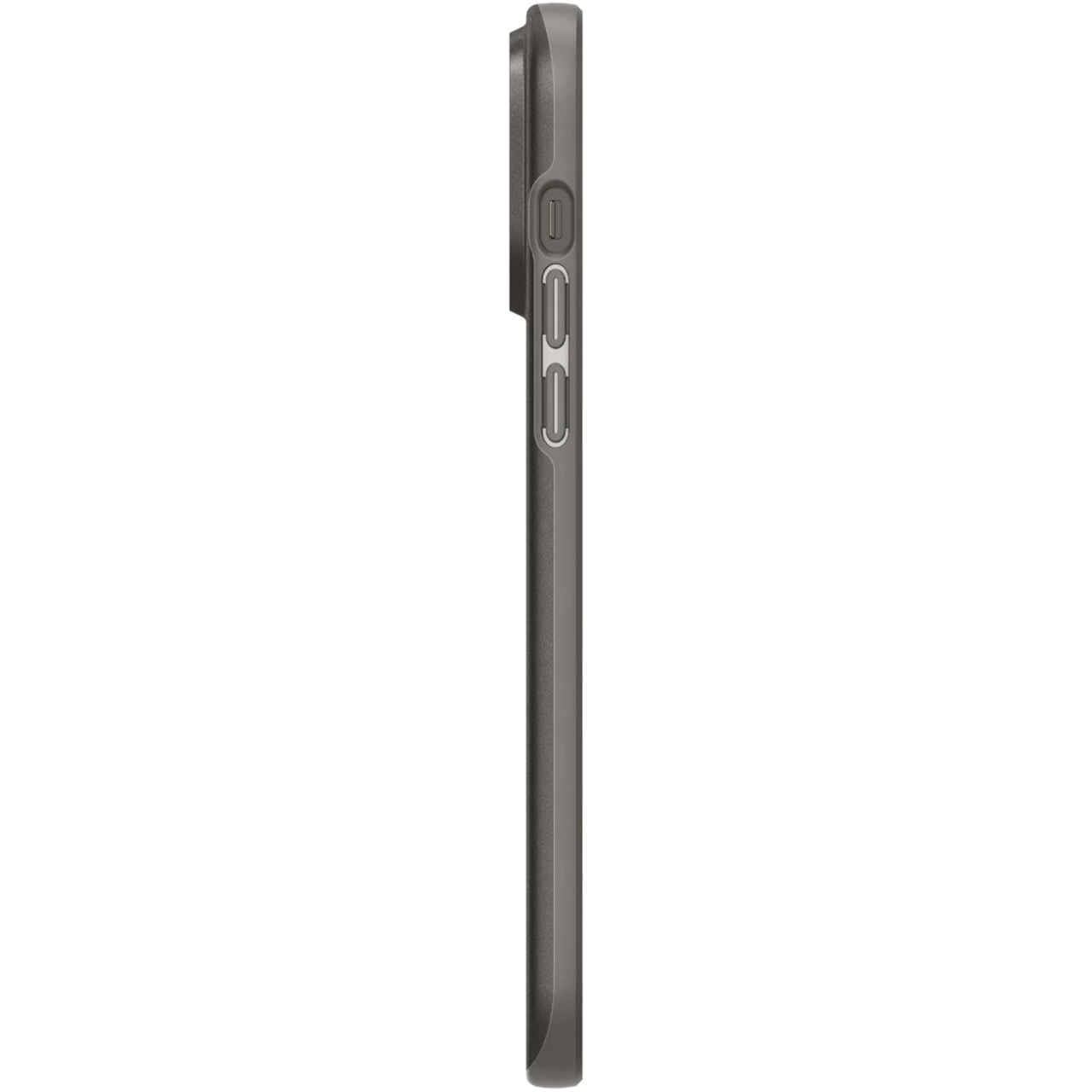 Чехол накладка Spigen Thin Fit for iPhone 14 Pro Max, Gunmetal (ACS04767) - фото 5