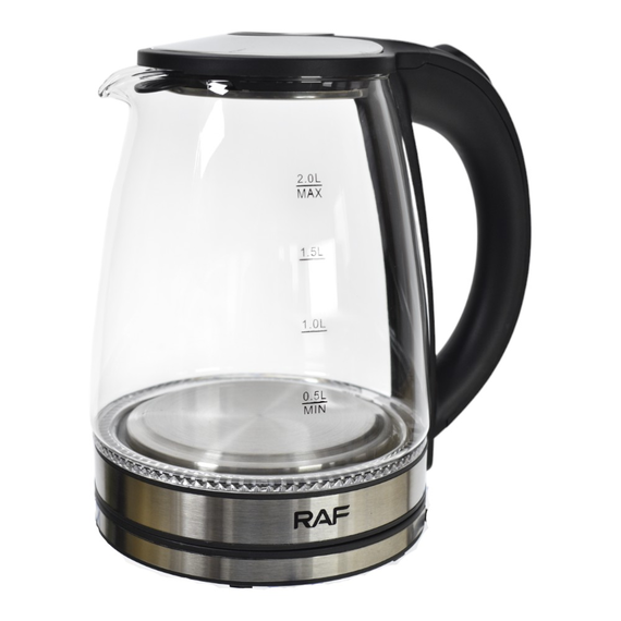 Чайник электрический Raf R7205 стекло 2 л 1500 Вт (29301286)