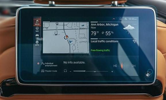 Стекло защитное Pixsel гибридный глянец для заднего монитора BMW X6 13,1“ 2019-2022 G06