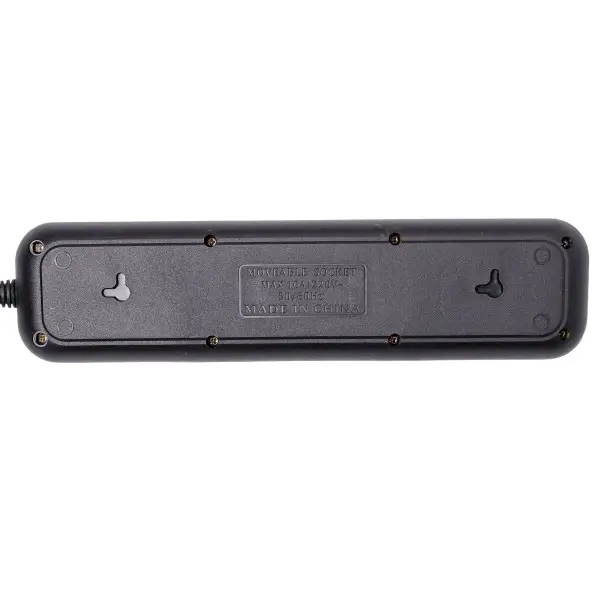 Фильтр-удлинитель сетевой EURO 4 розетки 3 USB 5 м Черный (HP-5-14) - фото 4