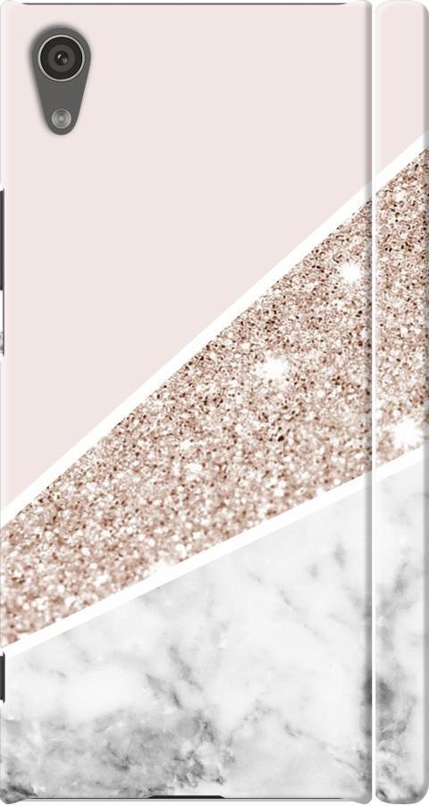 Чехол на Sony Xperia XA1 G3112 Пастельный мрамор (4342m-964-42517)