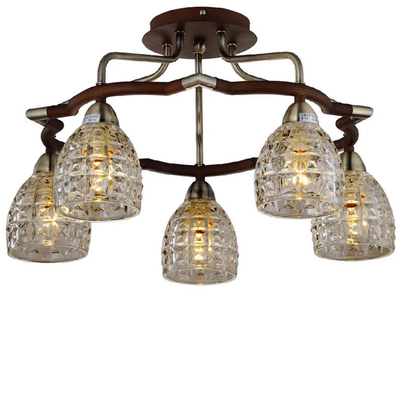 Люстра потолочная Light House ES-15958/5 Коричневый