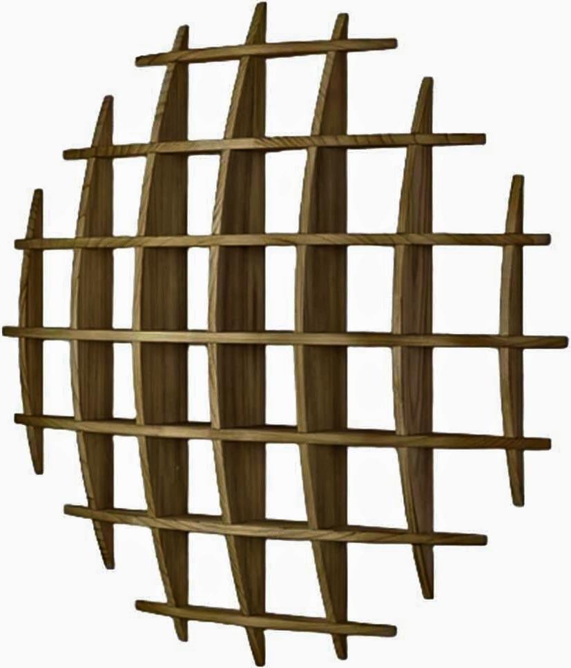 Полка для кружек из дерева Кармира Мускат (СДК-006507)