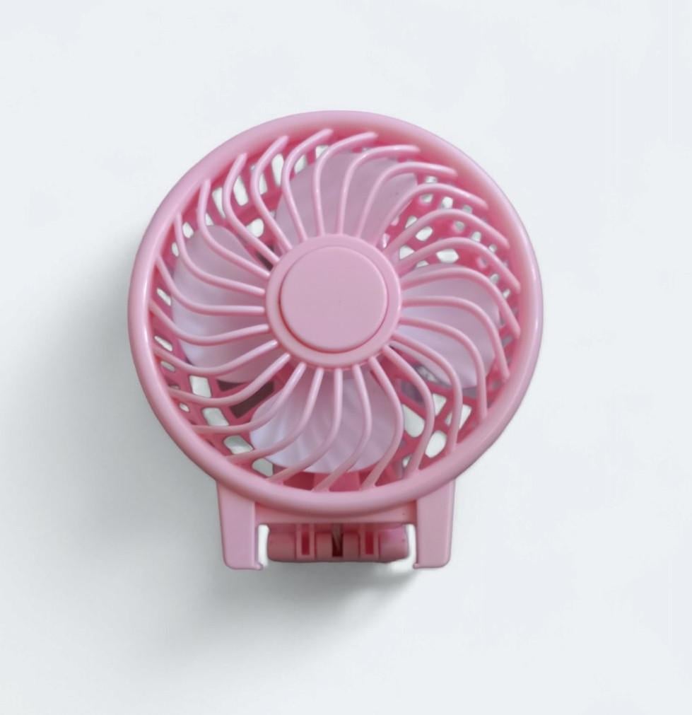 Вентилятор ручной TOYS на батарейках Розовый (2AQ2711) - фото 4 Вентилятор ручной TOYS на батарейках Розовый (2AQ2711) - фото 4