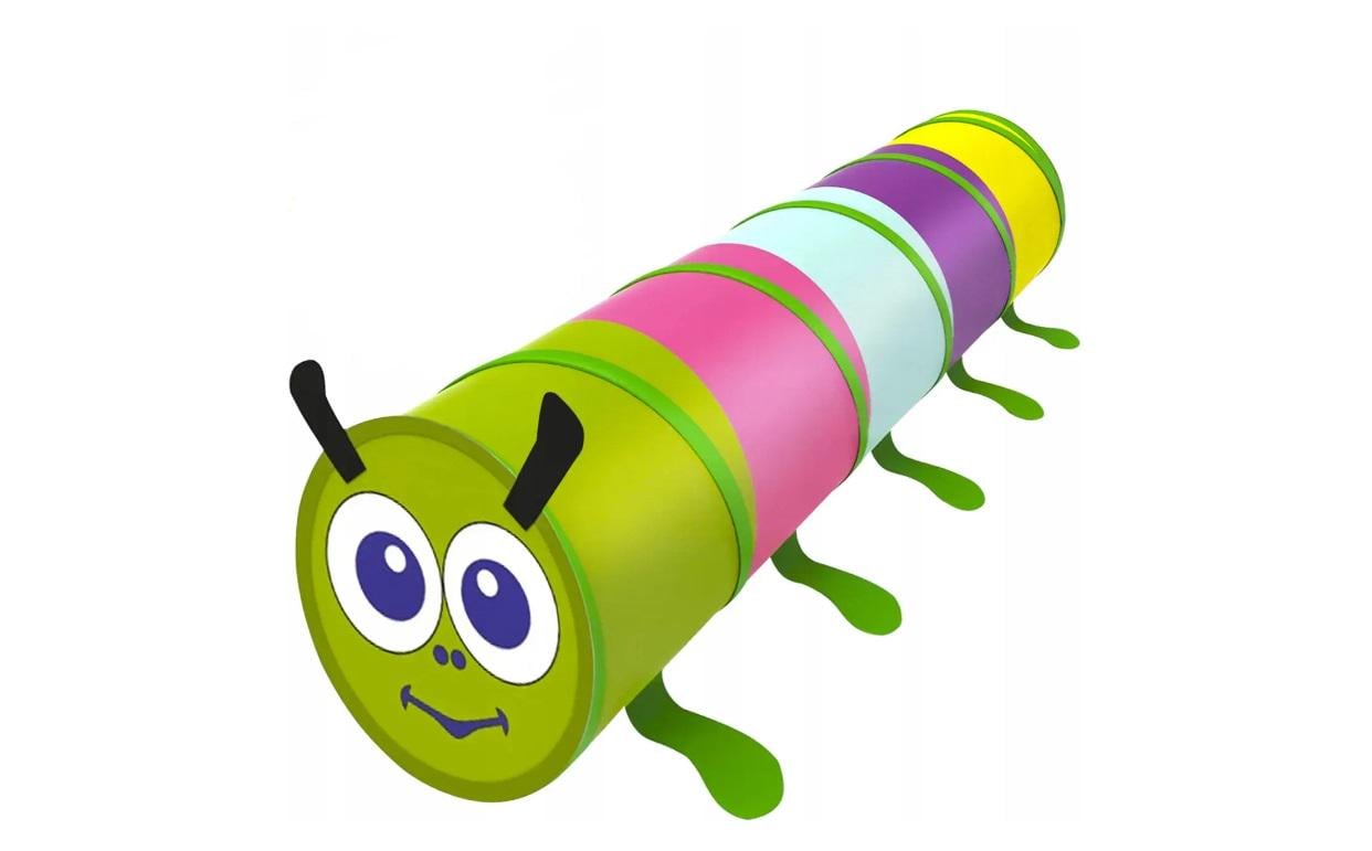 Детский туннель Kruzzel Веселая гусеница (23926)