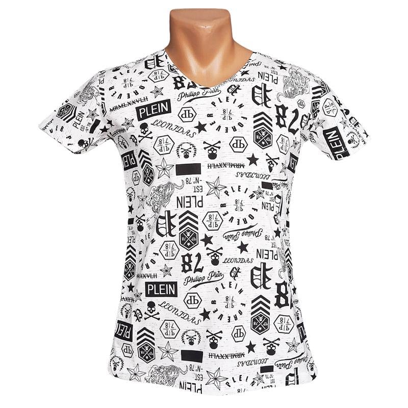 Футболка Leonidas S Белый (5929)