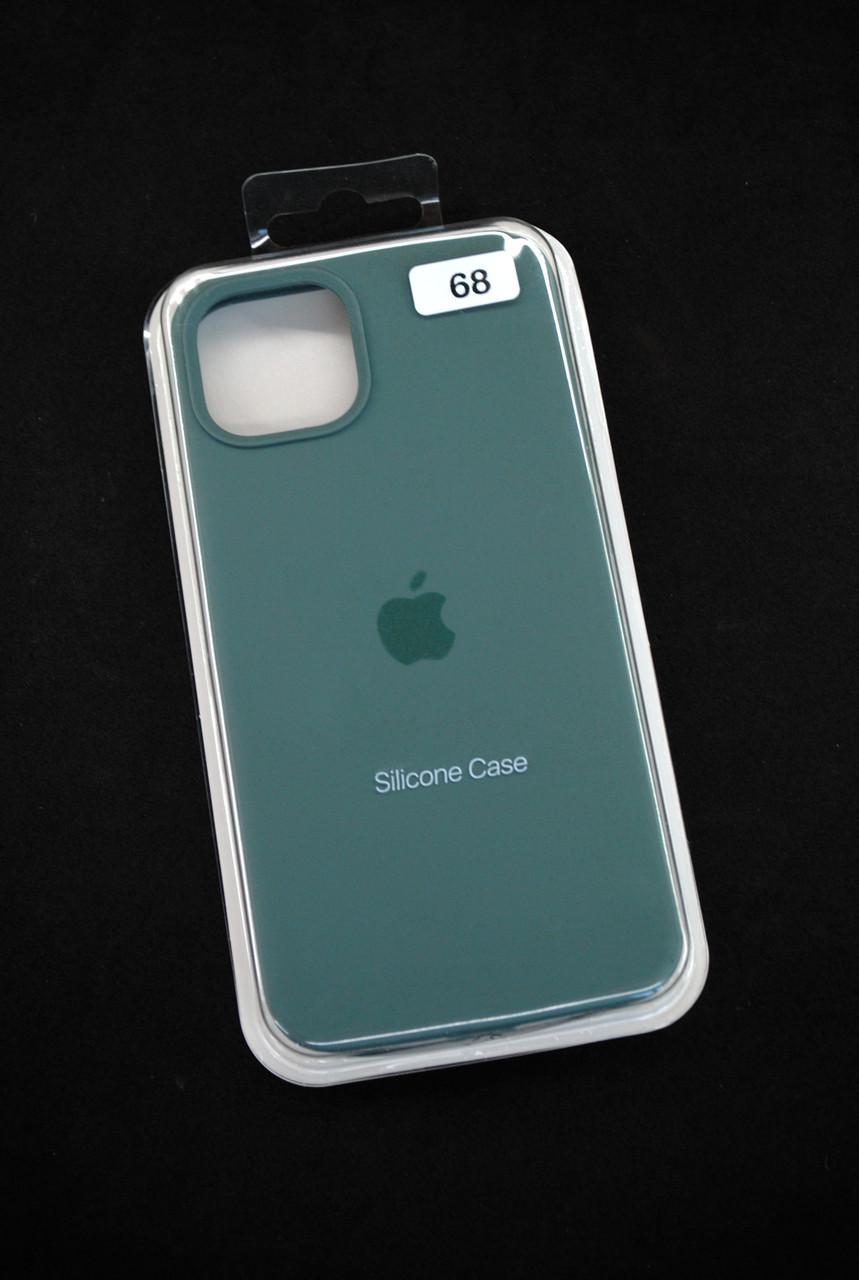 Чохол для телефону iPhone 15Plus Silicone Case FULL №68 viridian