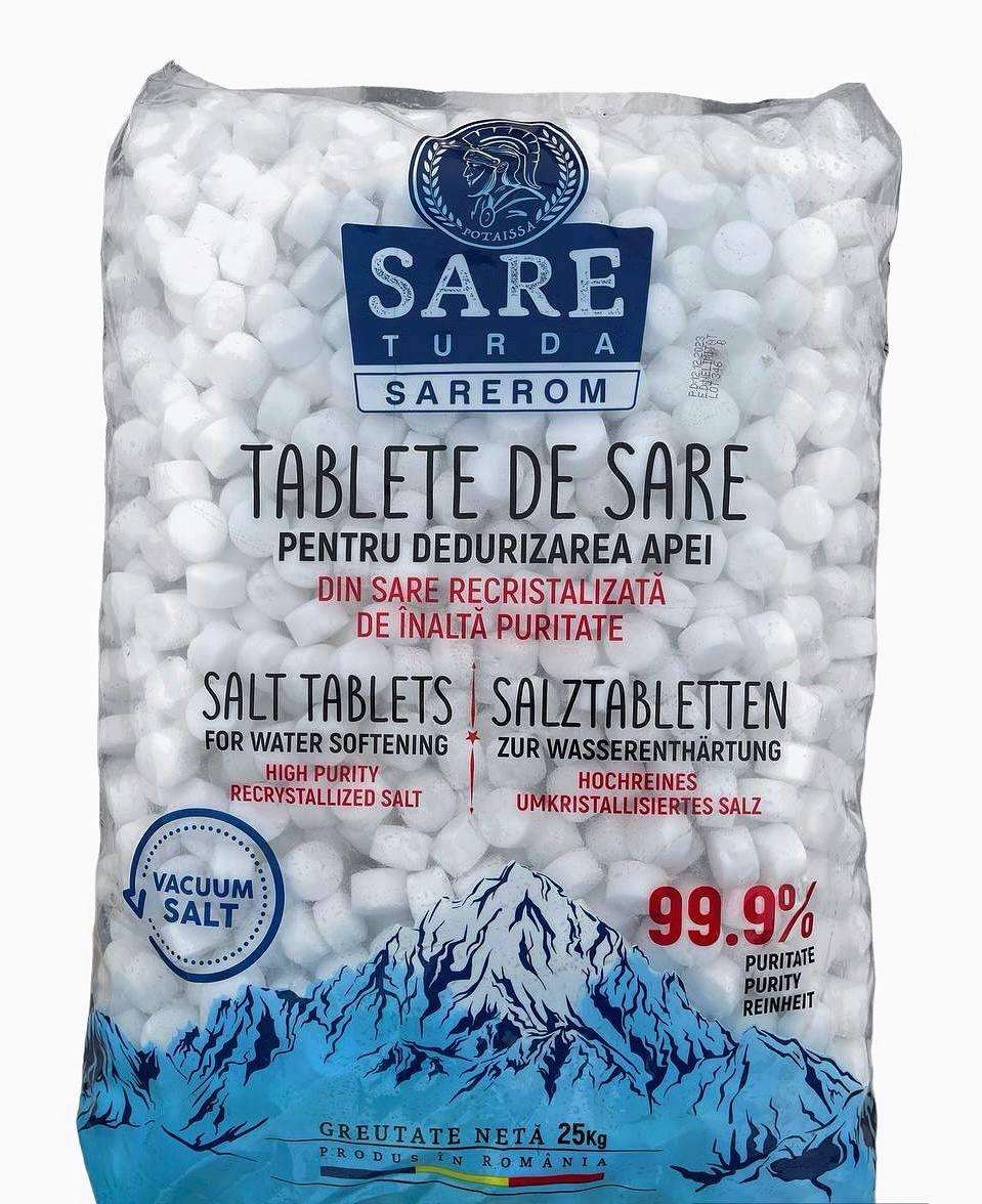 Соль таблетированная Sarerom 25 кг (13513347)