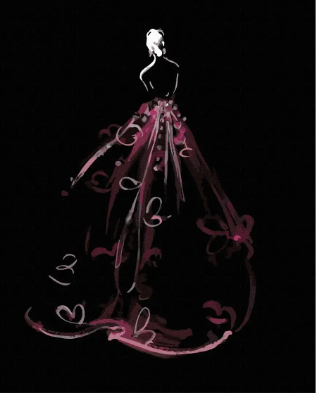 Картина за номерами Brushme Нарис для королеви (GX5011 ) Картина за номерами Brushme Нарис для королеви (GX5011 )