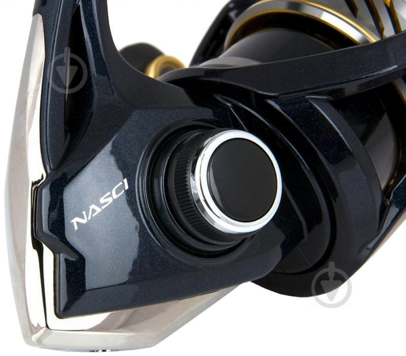 Катушка Shimano Nasci 1000 FB 4+1BB 5.0:1 - фото 5