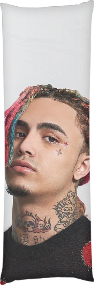 Подушка дакимакура Lil Pump 50x150 см (13546143)
