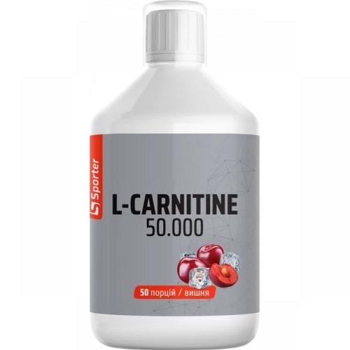 Добавка L-Карнитин Sporter L-carnitine 50.000 500 мл Вишня (822606)
