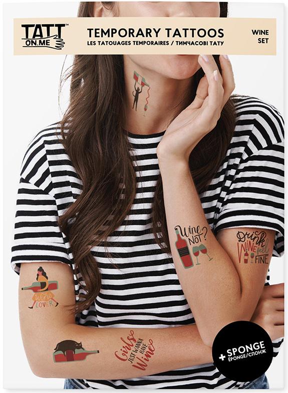 Временные тату TATTon.me Wine Set 6 шт. (TSWine)