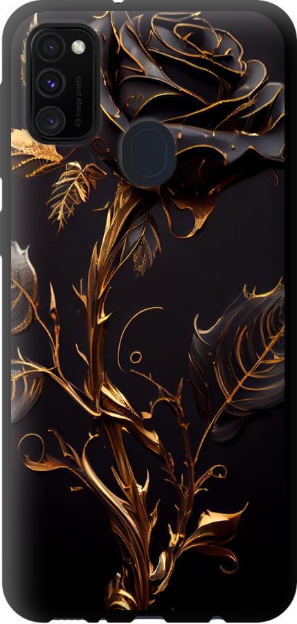 Чехол на Samsung Galaxy M21 M215F Роза 3 (5552b-2016-42517)