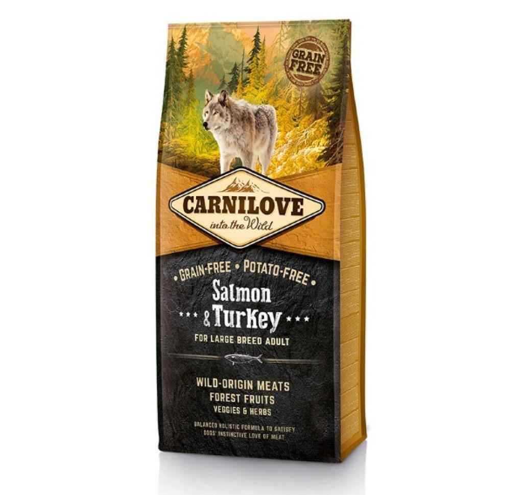 Корм Carnilove  Large для взрослых собак больших пород 12 кг с лососем и индейкой