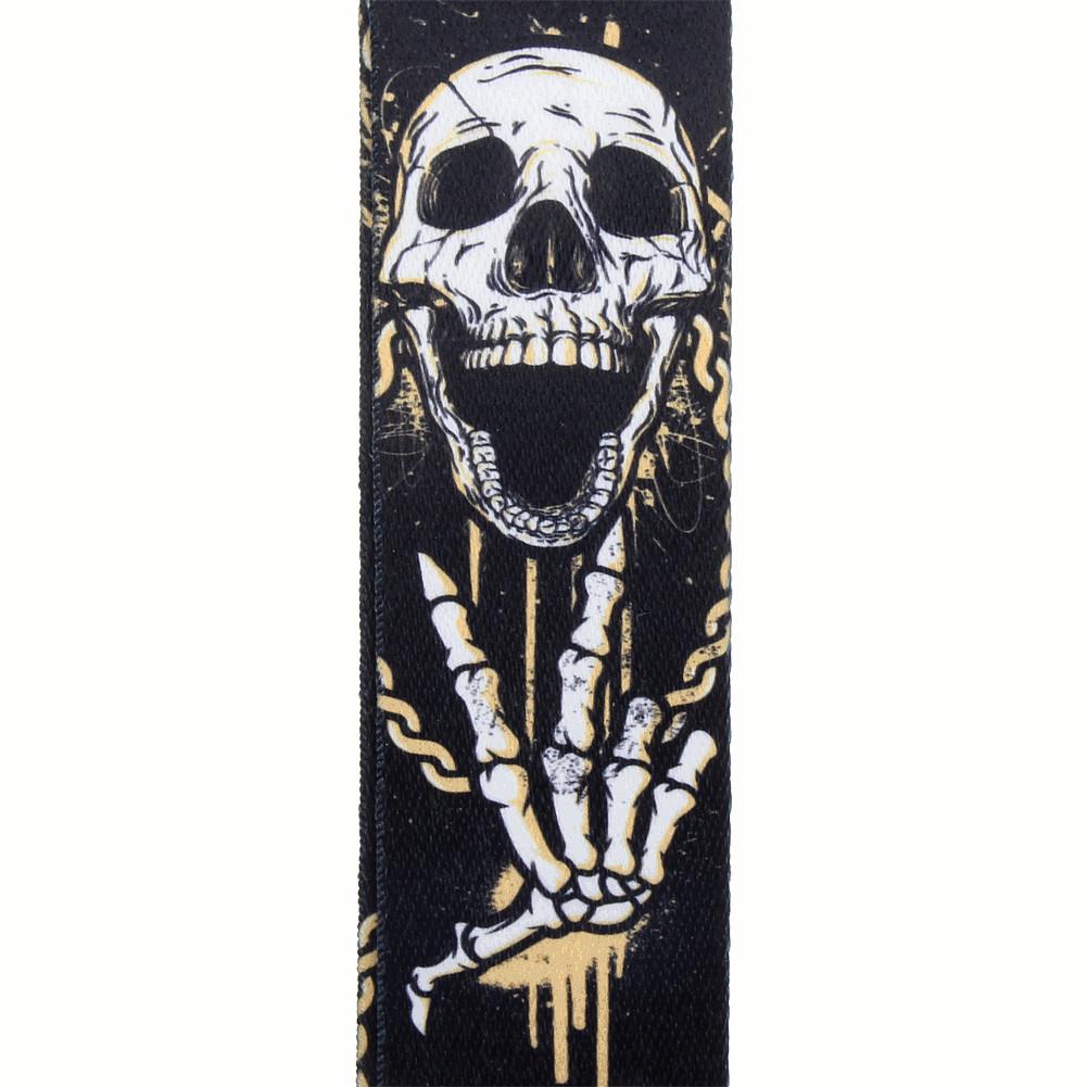 Ремень для гитары P&P Череп (113) - фото 2