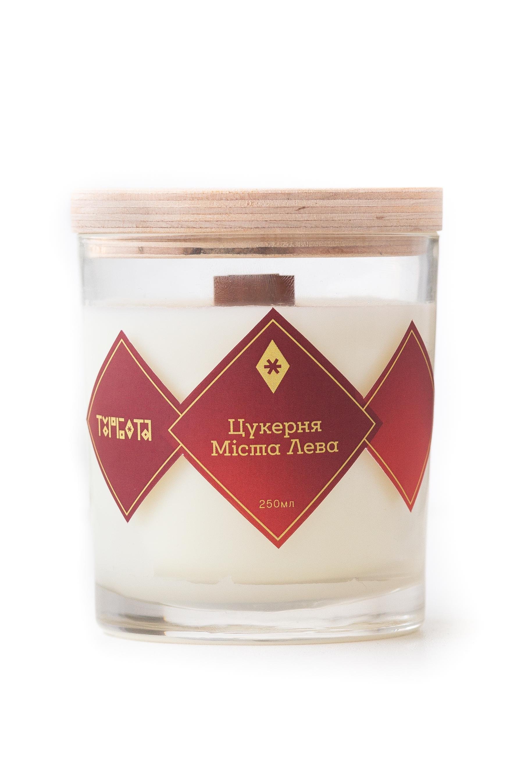 Свічка соєва Turbota candles "Цукерня" 145 г 9 см (200mlsweets)