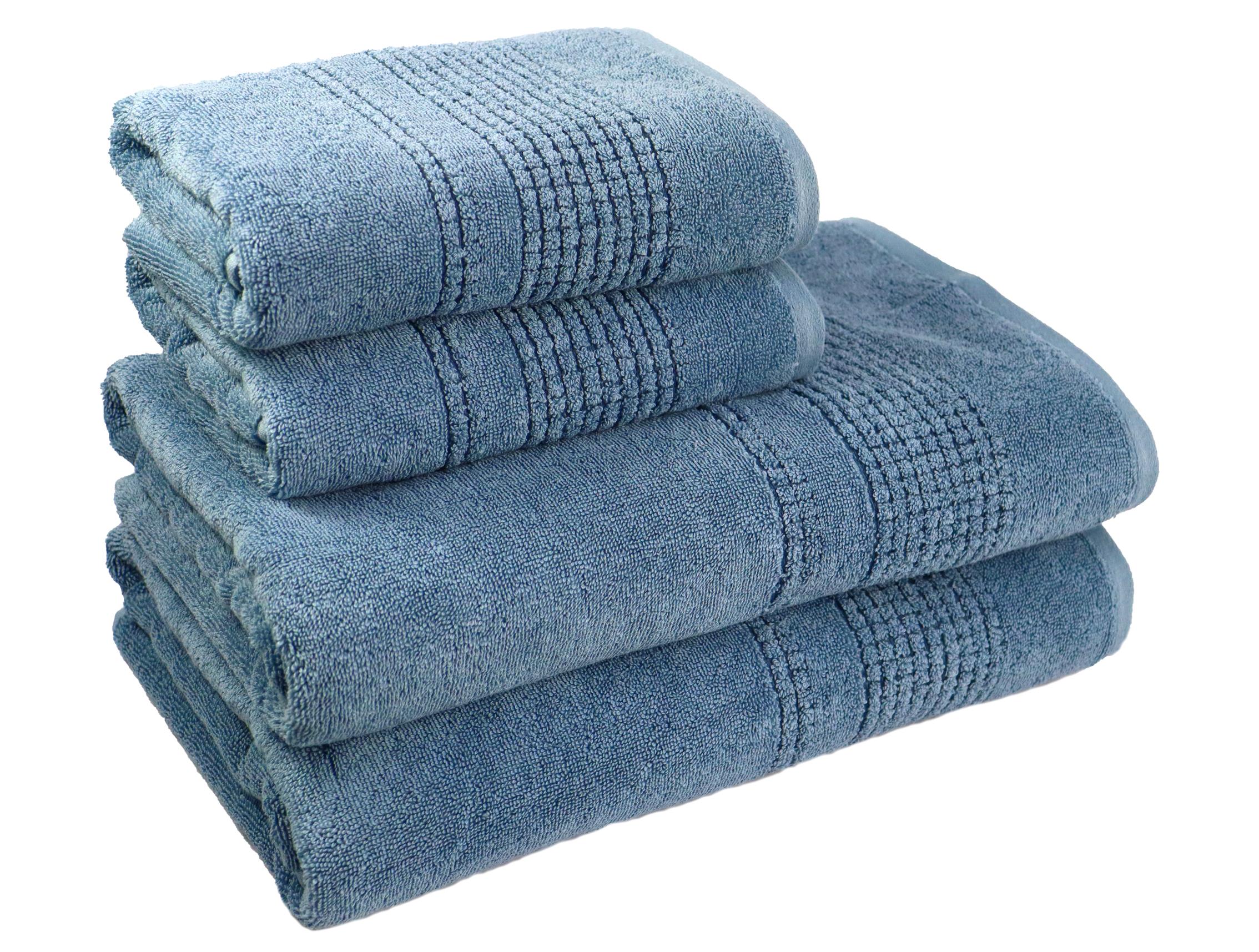 Рушник Box 600 г/м2 50х90 см Синій - фото 3 Рушник Box 600 г/м2 50х90 см Синій - фото 3