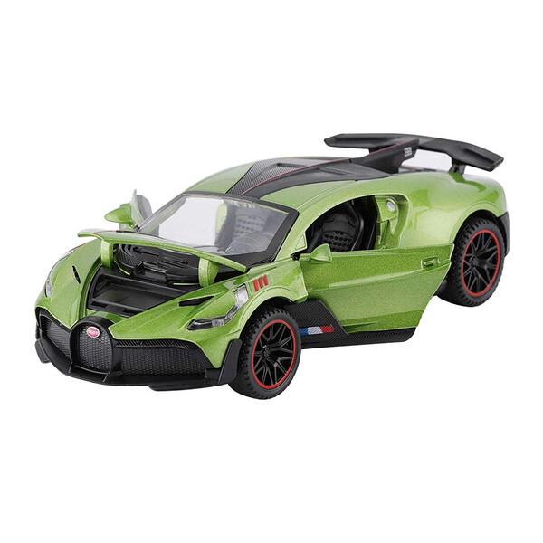 Игрушка машинка Bugatti Divo моделька 1:32 Зеленый (59439) Игрушка машинка Bugatti Divo моделька 1:32 Зеленый (59439)