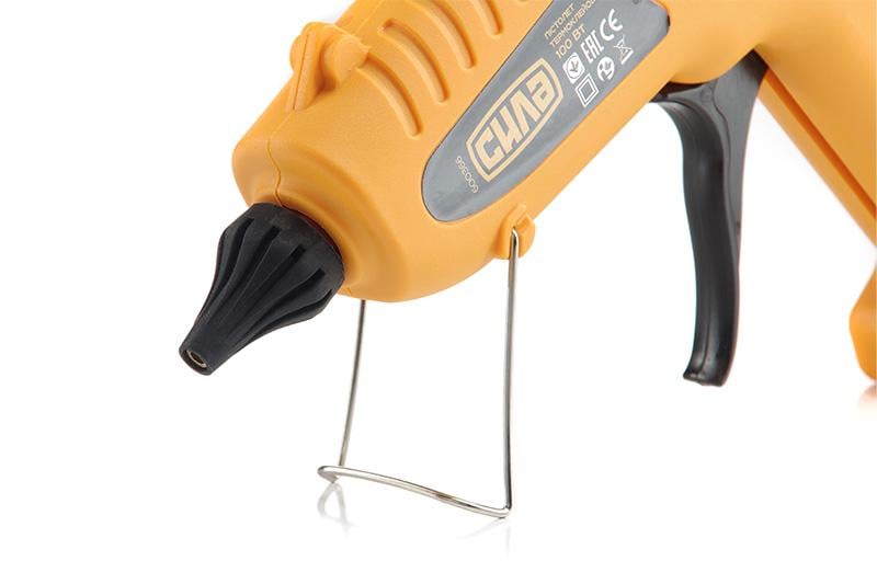 Пістолет термоклейовий Сила Ø108-115 мм 100 Вт (600366) - фото 2 Пістолет термоклейовий Сила Ø108-115 мм 100 Вт (600366) - фото 2