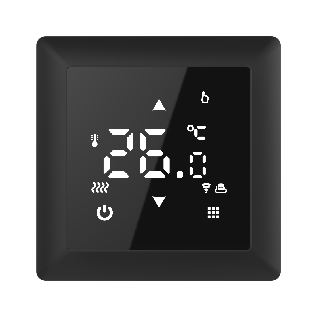 Регулятор c Wi-FI In-Therm PWT 516 Черный матовый (35768611)