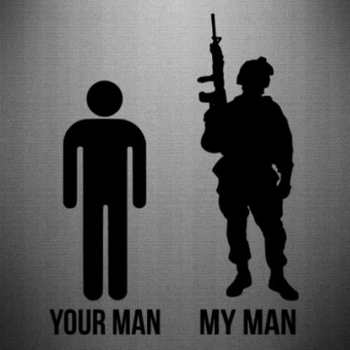 Наклейка "Your Man, My Man" 19,4x25 см Чорний (21561408)