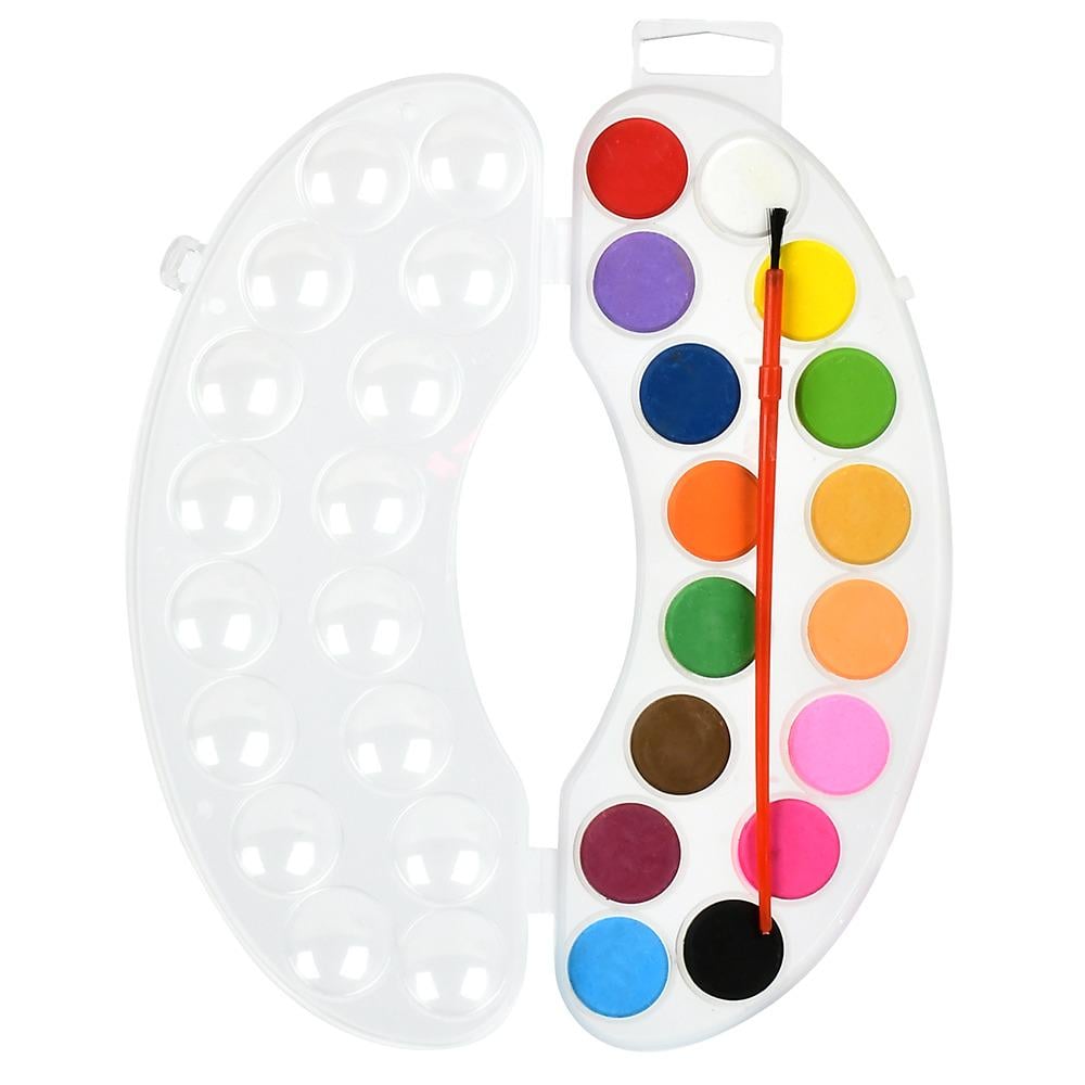 Краски акварельные WW00382ST 16 цветов с кисточкой