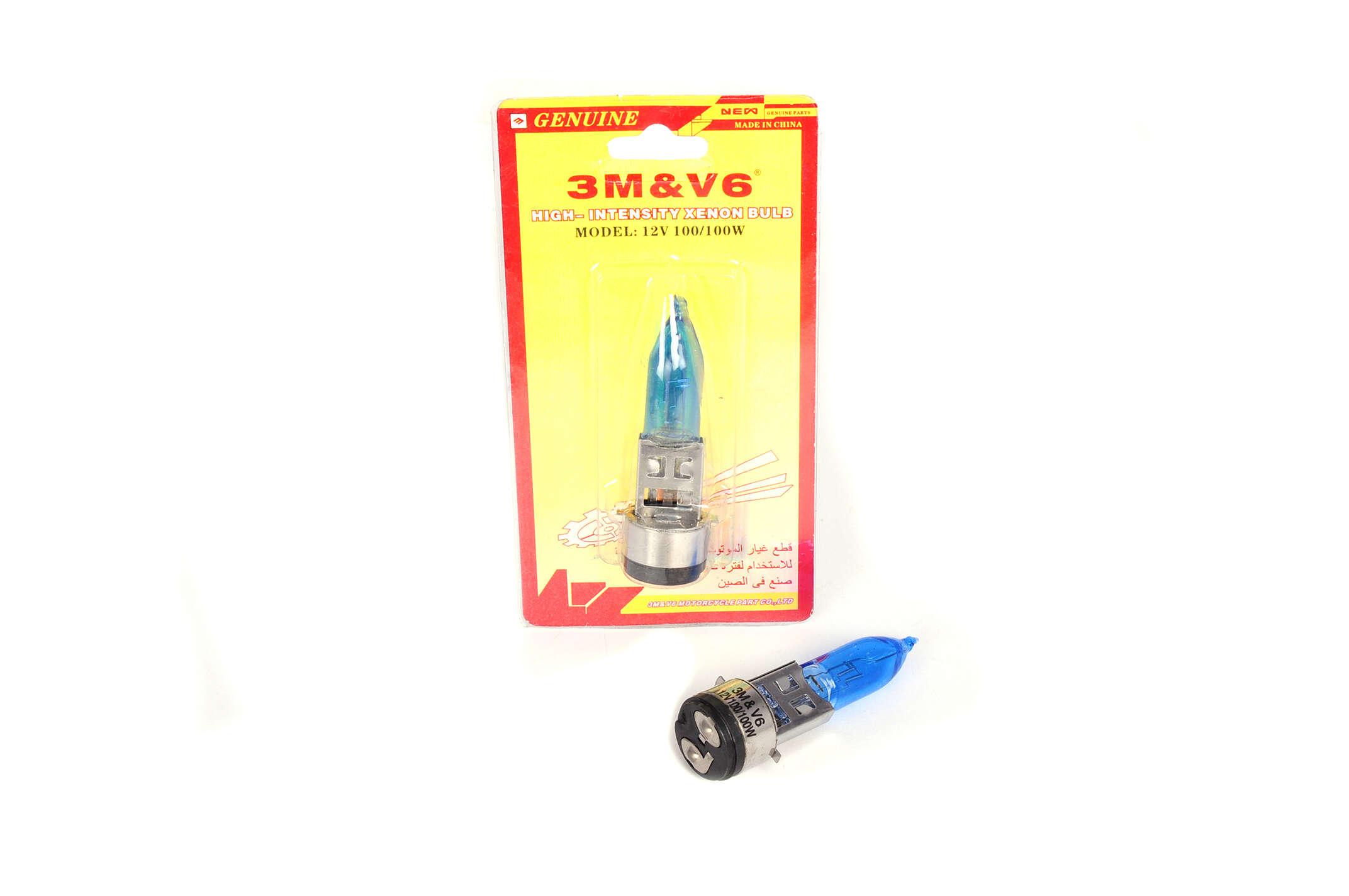 Лампа BA20D 2 уса 12V 35W/35W блистер 3MV6 (B-329)