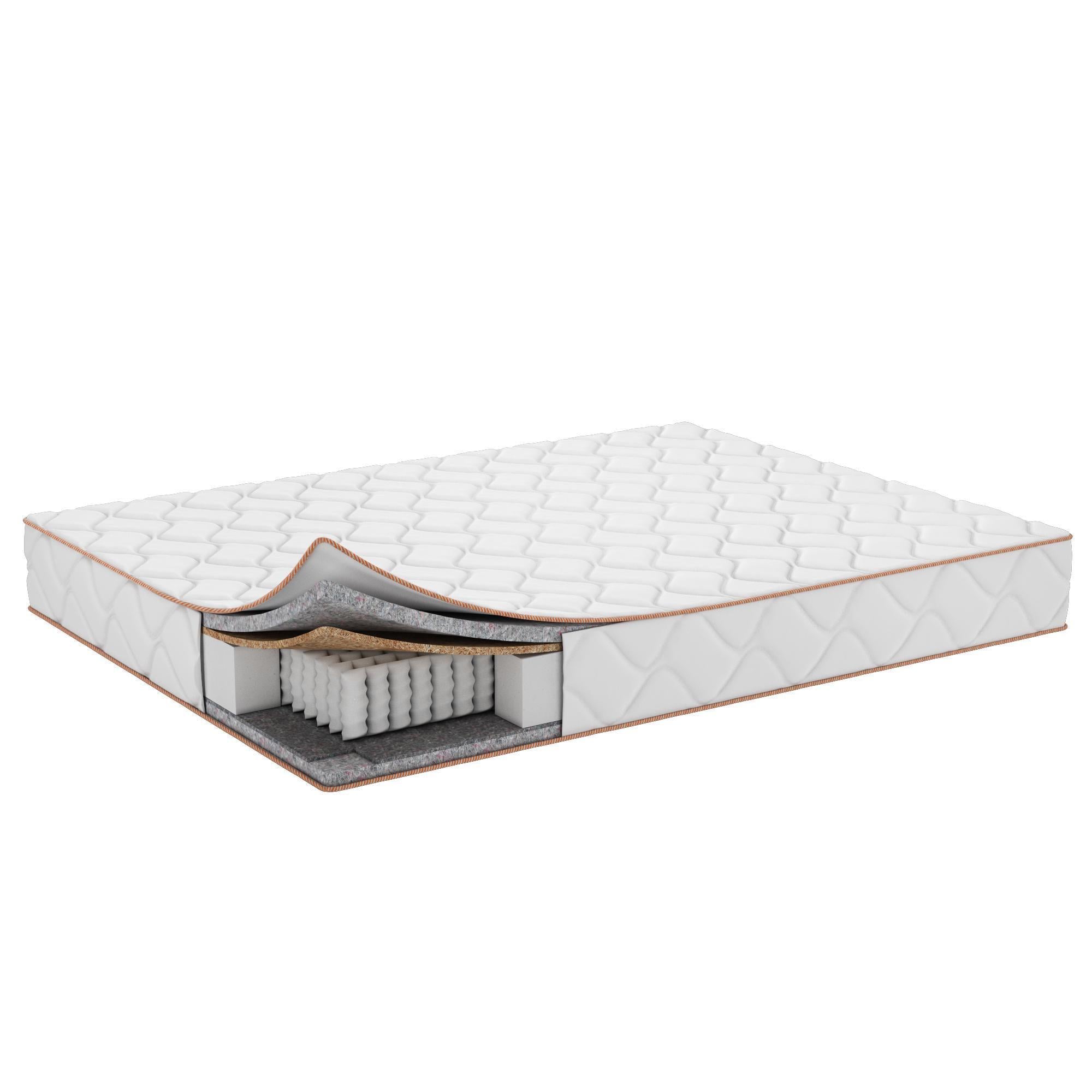 Матрац ортопедичний FORTE Pocket Plus Cocos на незалежному пружинному блоці Pocket Spring 100x100 см (000-000-3033)