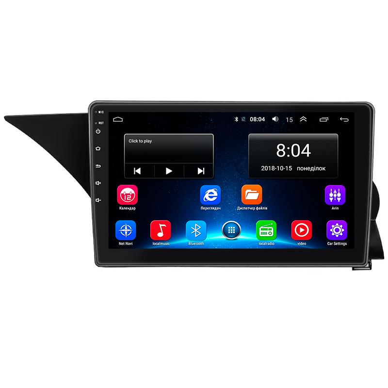 Автомагнітола штатна Lesko для Mercedes-Benz GLK-Клас I X204 рестайлінг 2012-2015 9" 2/32Gb Wi-Fi GPS