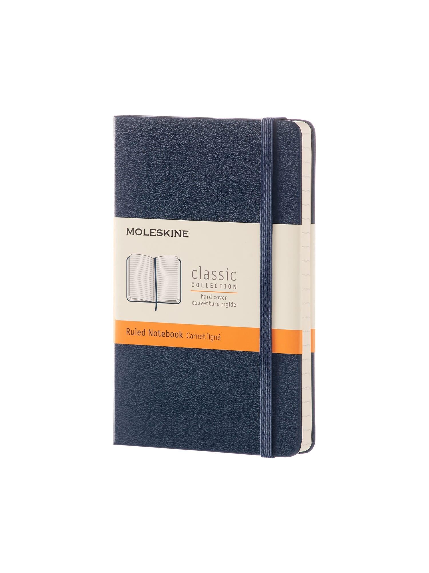 Записная книжка Moleskine Classic карманная линейка Сапфир (MM710B20)