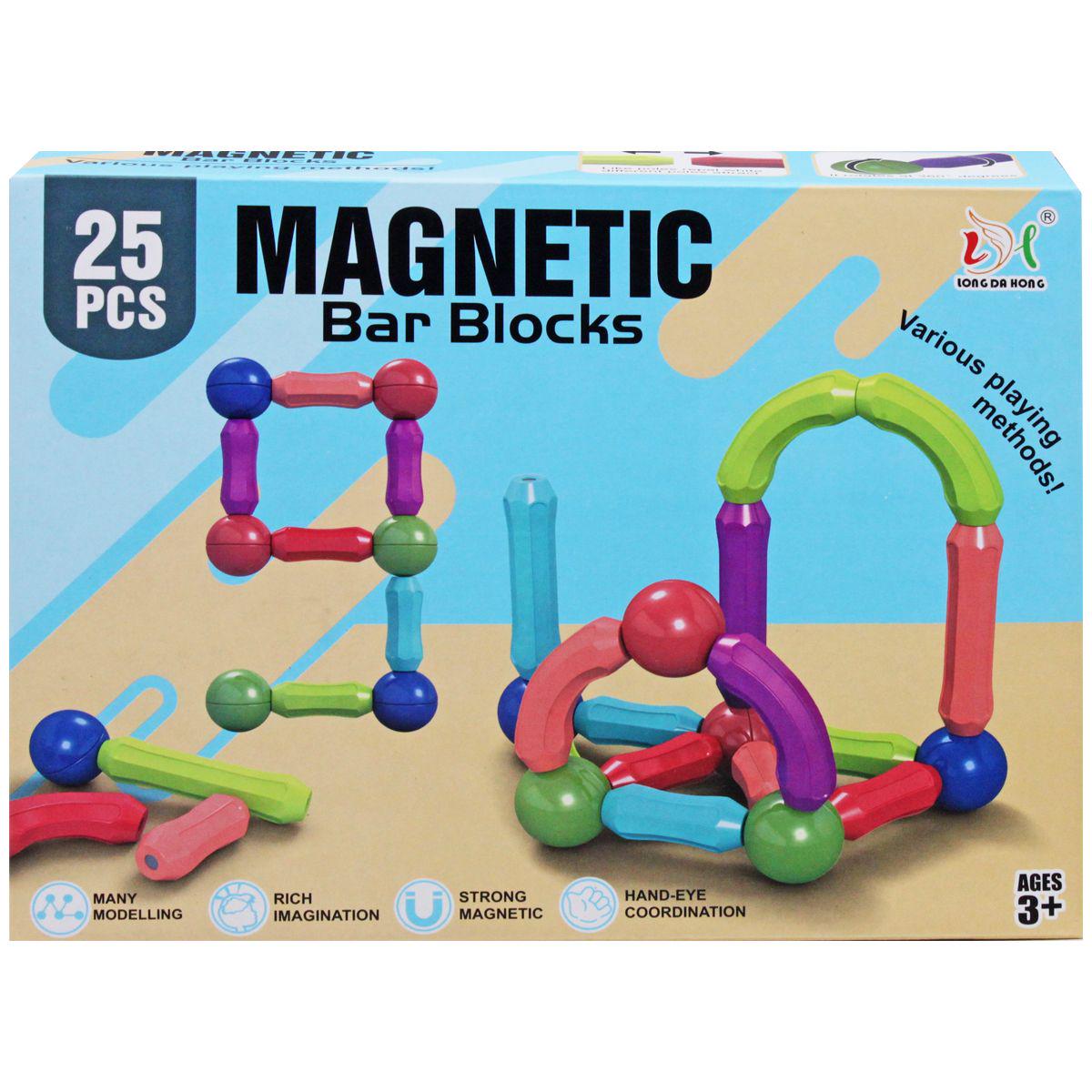 Конструктор магнитный MAGNETIC STICKS 25 дет. (229703)