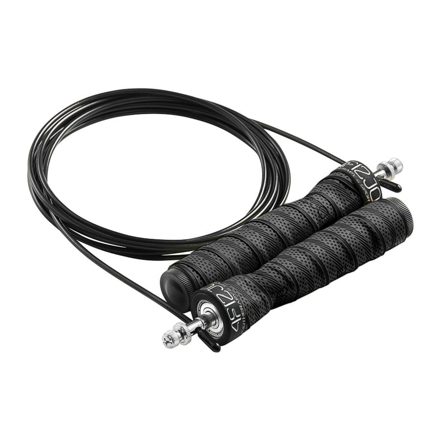 Скакалка скоростная 4FIZJO Speed Rope PRO+ для кроссфита Черный (20609)