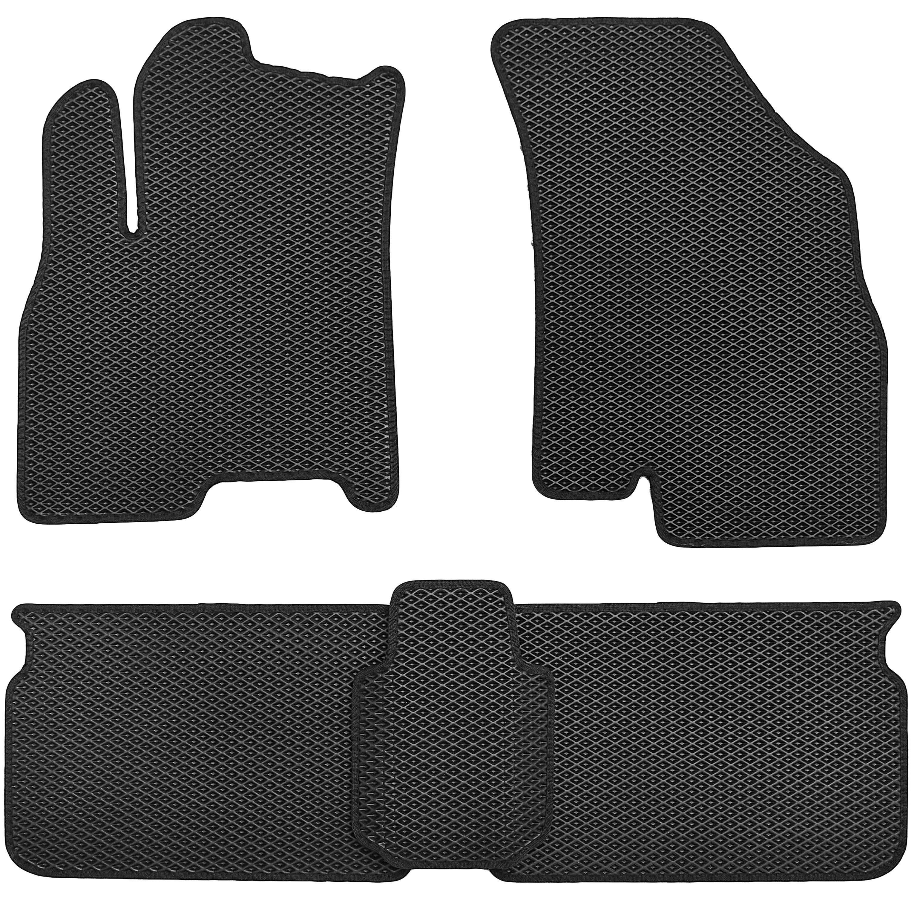 Коврики в салон для Chery Tiggo 8 '18- EVA-полимерные Kinetic Черный