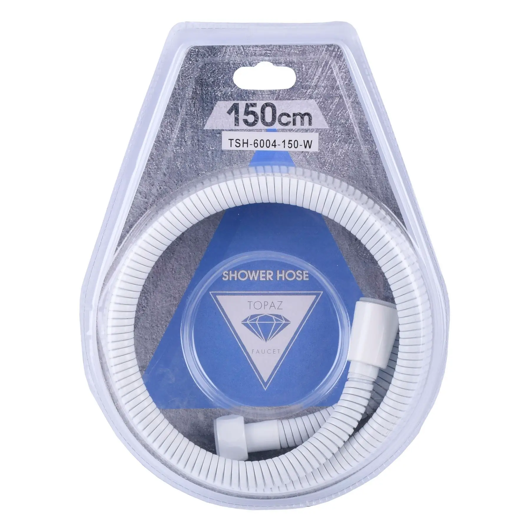 Шланг для душа TOPAZ TSH-6004-150-W 150 см (GSR-000020998)