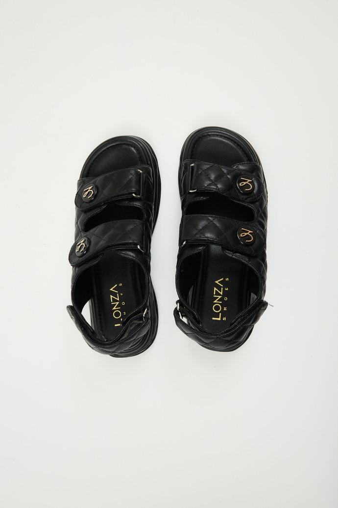 Сандалии женские LONZA на платформе р. 40 Черный (198737) - фото 2