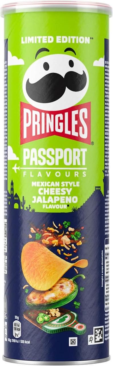 Чипсы Pringles Passport Mexican Style Cheesy Jalapeno 165 г (2734328468)