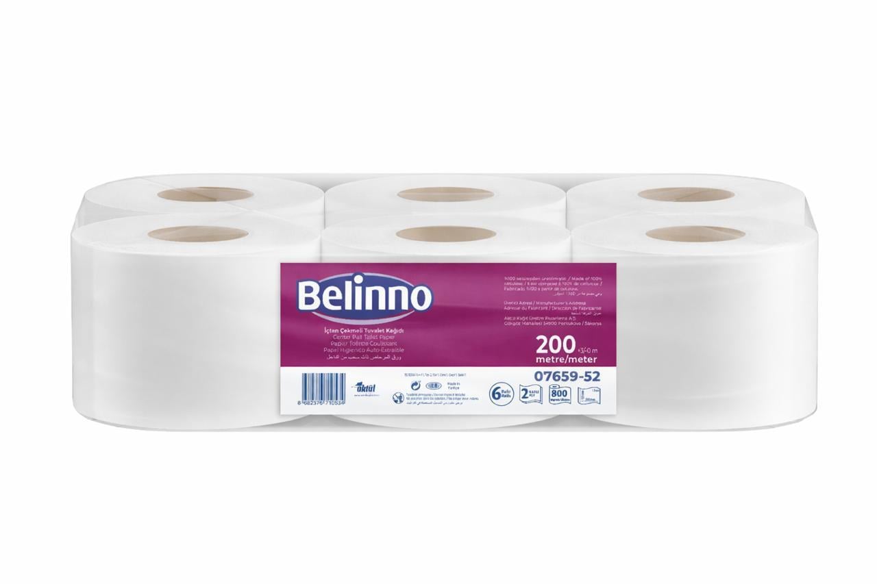 Туалетная бумага Belinno Professional 200м 6 шт. (32526707) Туалетная бумага Belinno Professional 200м 6 шт. (32526707)
