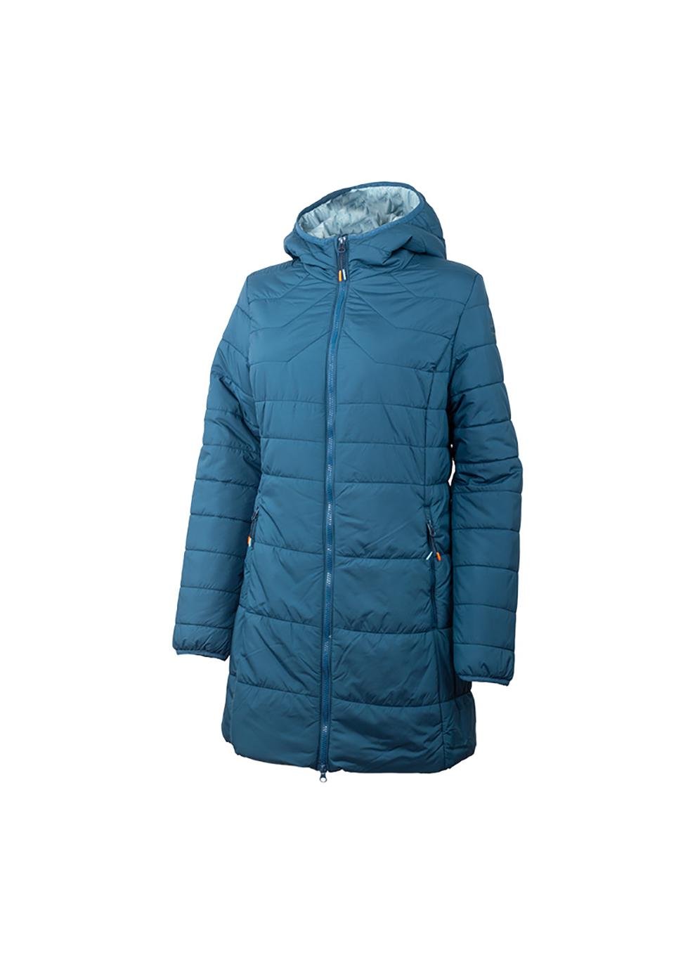 Куртка жіноча CMP JACKET LONG FIX HOOD S Синій (32K1556-M928 S)