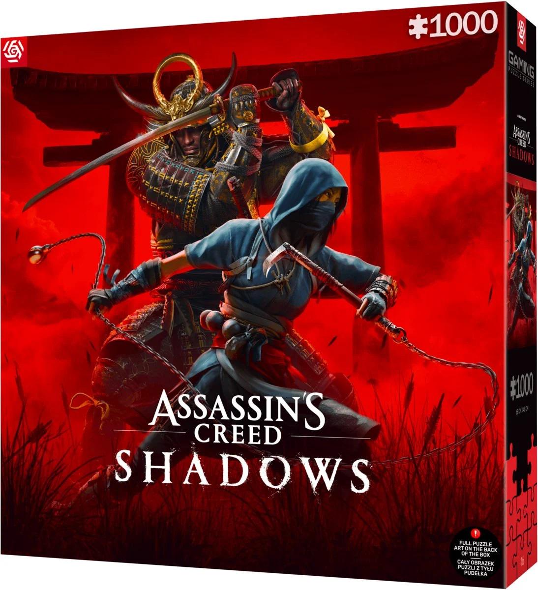 Пазл GoodLoot Assassin's Creed Shadows Naoe & Yasuke 1000 шт. (5908305247913)
