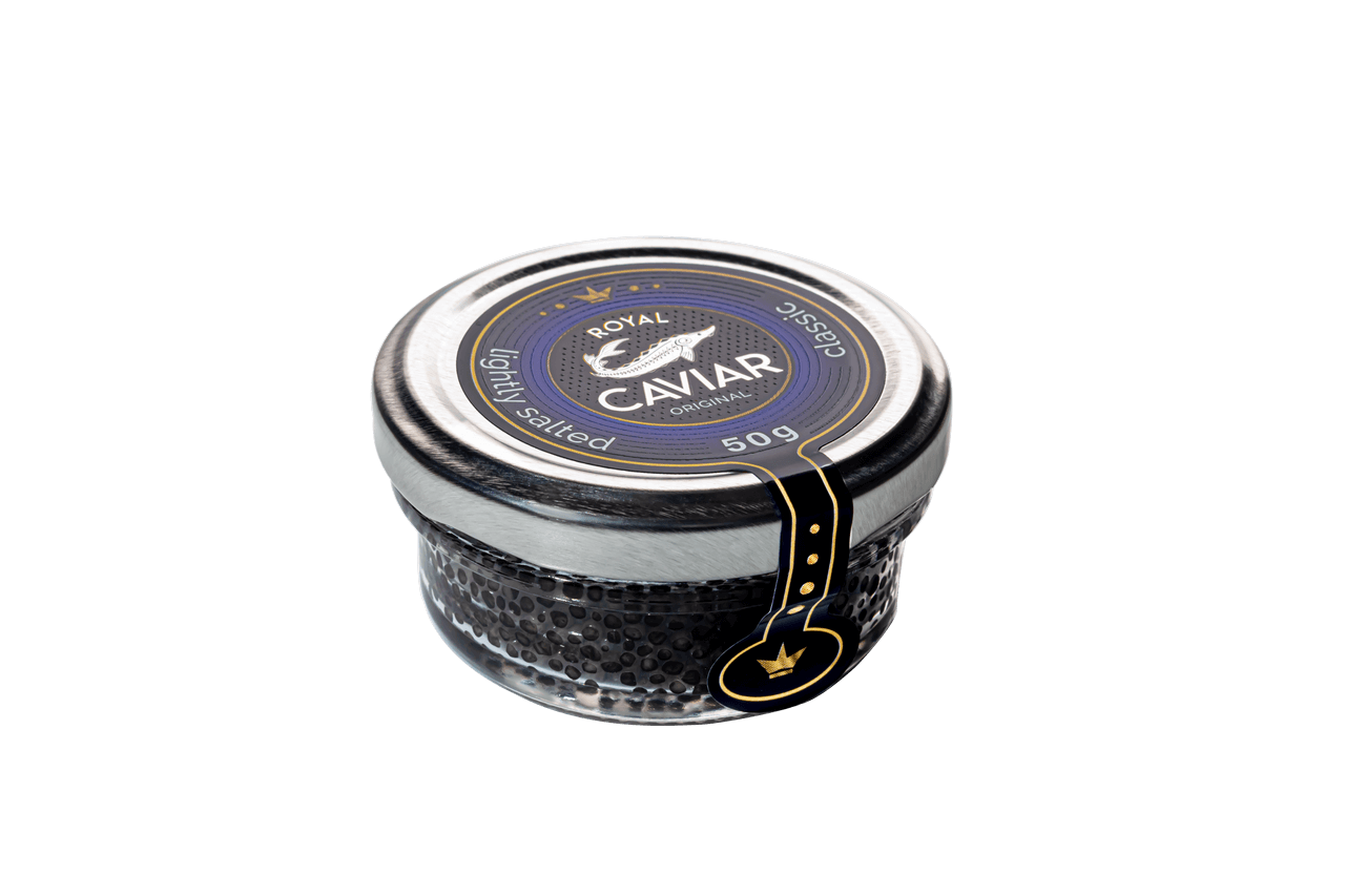 Икра зернистая осетровая Royal Caviar Classic 50 г (4820250310096)