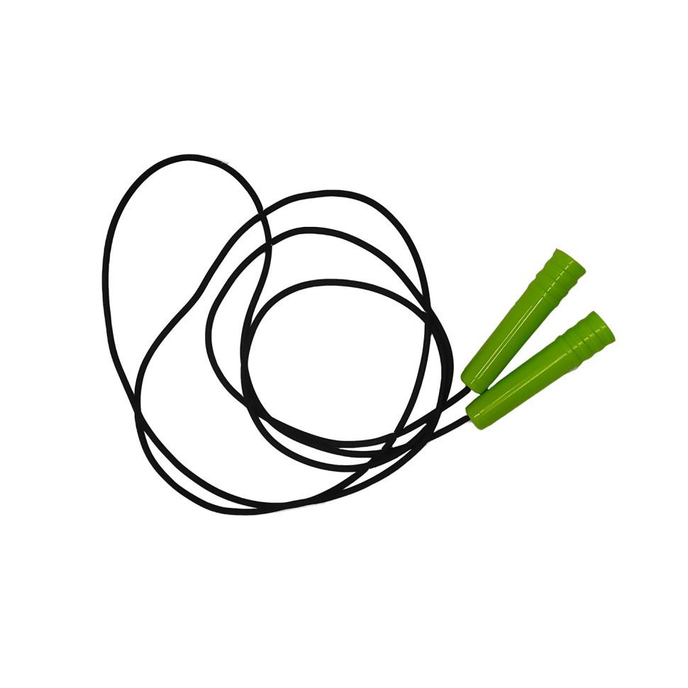 Скакалка для разминки 225 см Зеленый (2662574675)