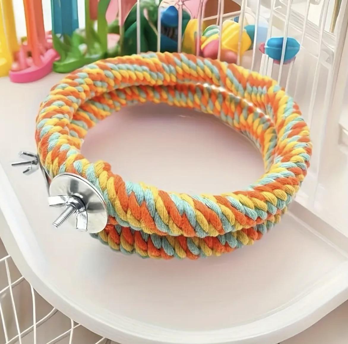 Стійка для папуг кругла DIPSY 15 см Різнокольоровий (30274644) - фото 3 Стійка для папуг кругла DIPSY 15 см Різнокольоровий (30274644) - фото 3