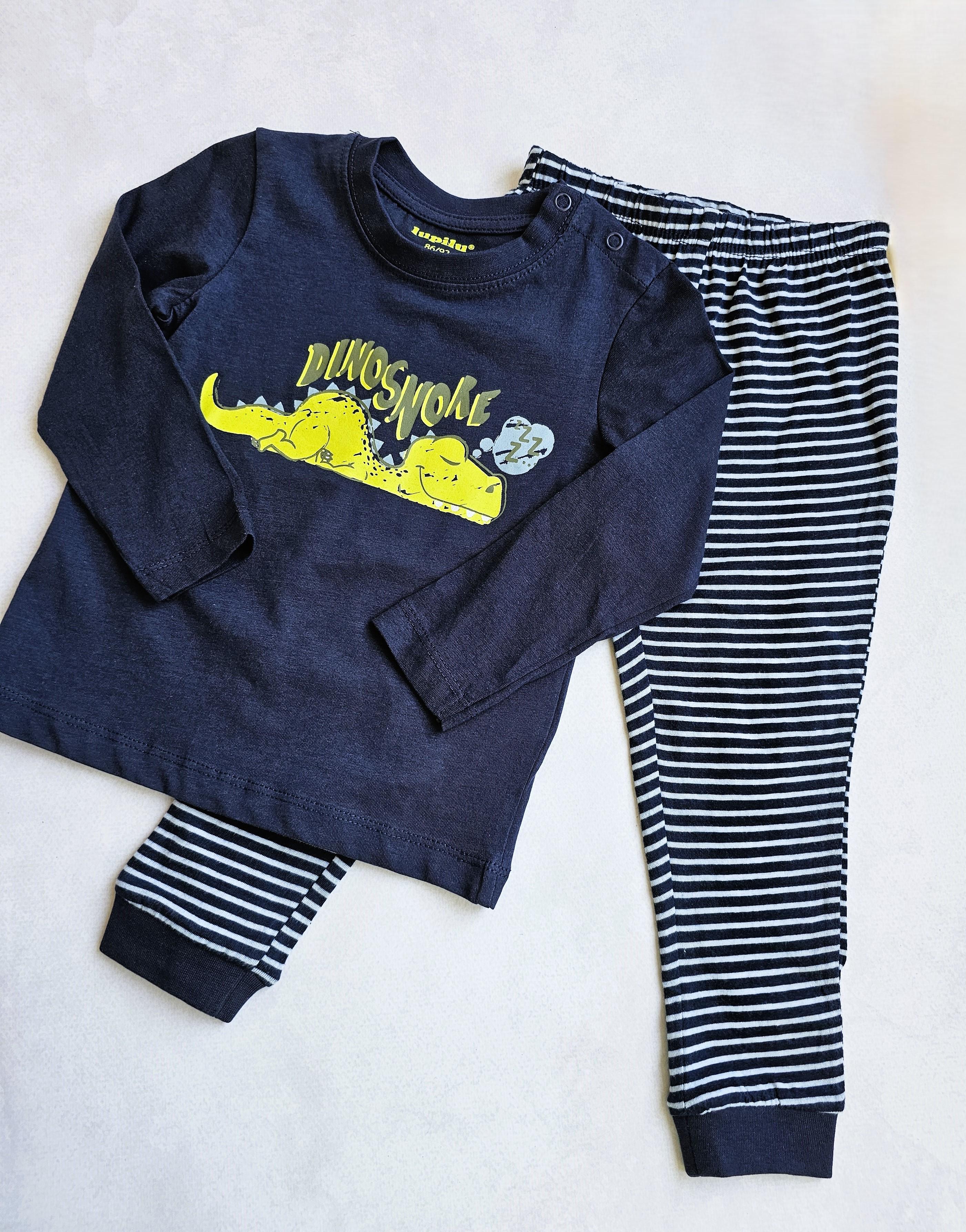 Піжама дитяча Lupilu для хлопчика з довгим рукавом 86-92 см (20023343) Піжама дитяча Lupilu для хлопчика з довгим рукавом 86-92 см (20023343)