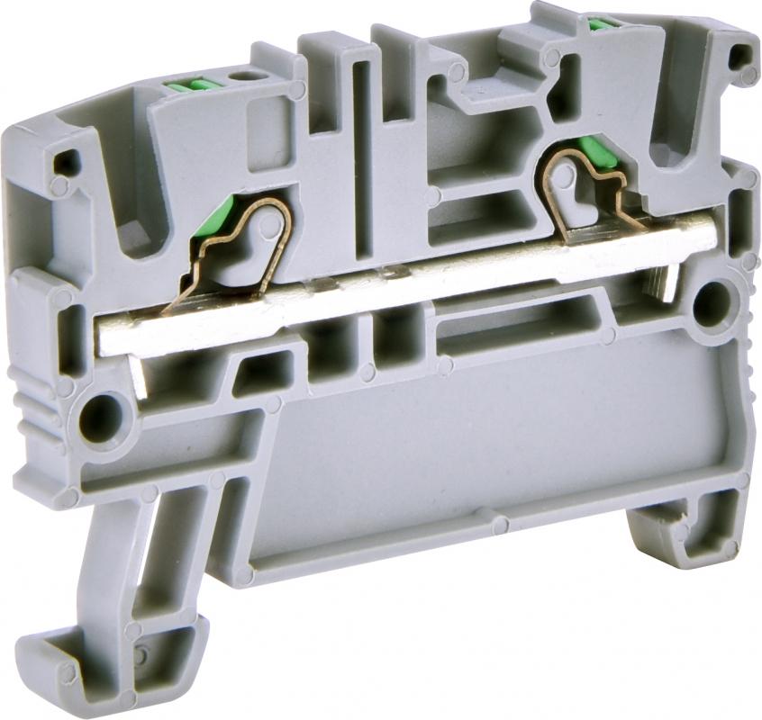 Клема пружинна набірна ETI ESH-EFC.2 24А 2,5 мм2 х 49,6х5,2х39,2 мм push-in Сірий (3903251)