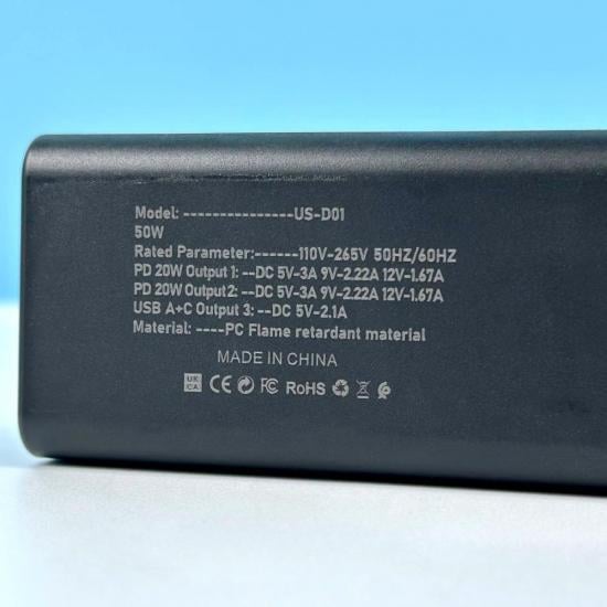 Хаб сетевой Fast Charger 6 USB Type-C розеток и 3USB 85W 5,6A 1 м Черный - фото 3 Хаб сетевой Fast Charger 6 USB Type-C розеток и 3USB 85W 5,6A 1 м Черный - фото 3