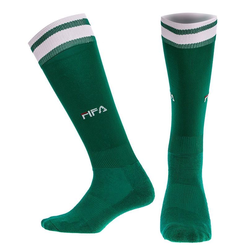 Гетры футбольные юниорские FIFA CO-5609 р. 32-39 Зеленый (57429025)