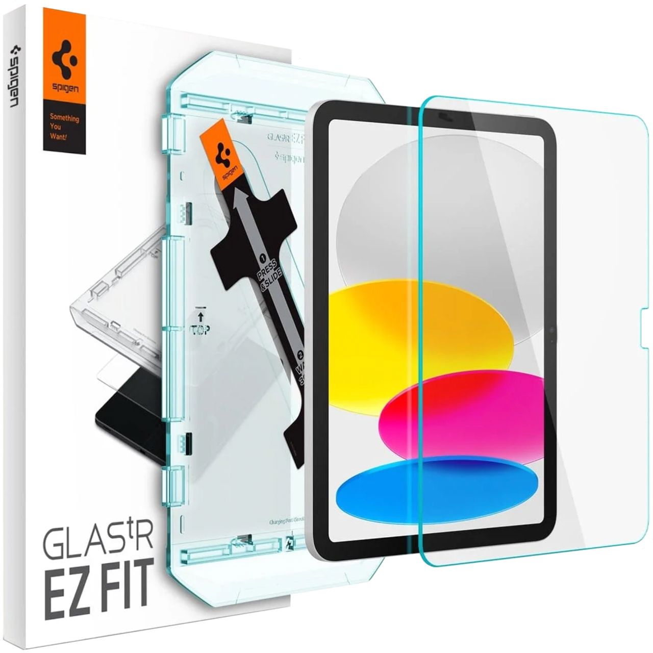 Захисне скло Spigen Protective Glass Ez Fit for iPad 10.9 2022 (AGL05554)