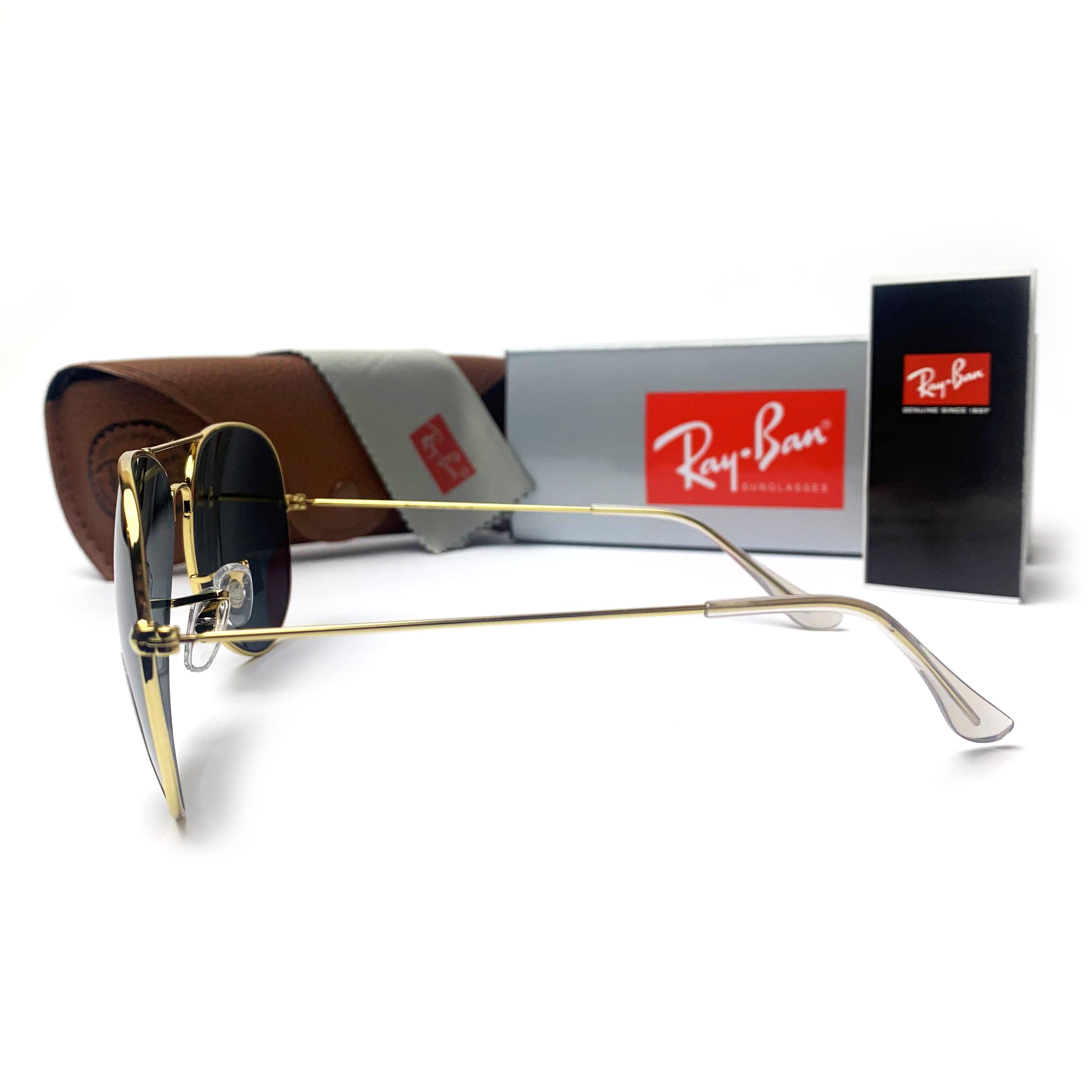 Солнцезащитные очки Aviator 3026 капли - фото 3